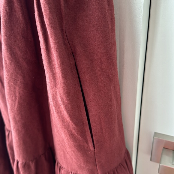 Matty M tiered linen dress, large - Picture 4 of 4